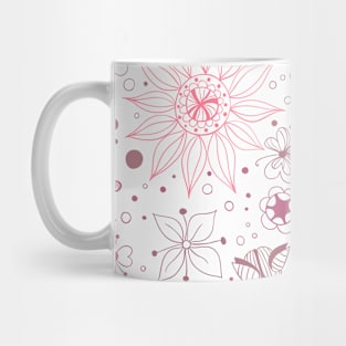 Floral doodles Mug